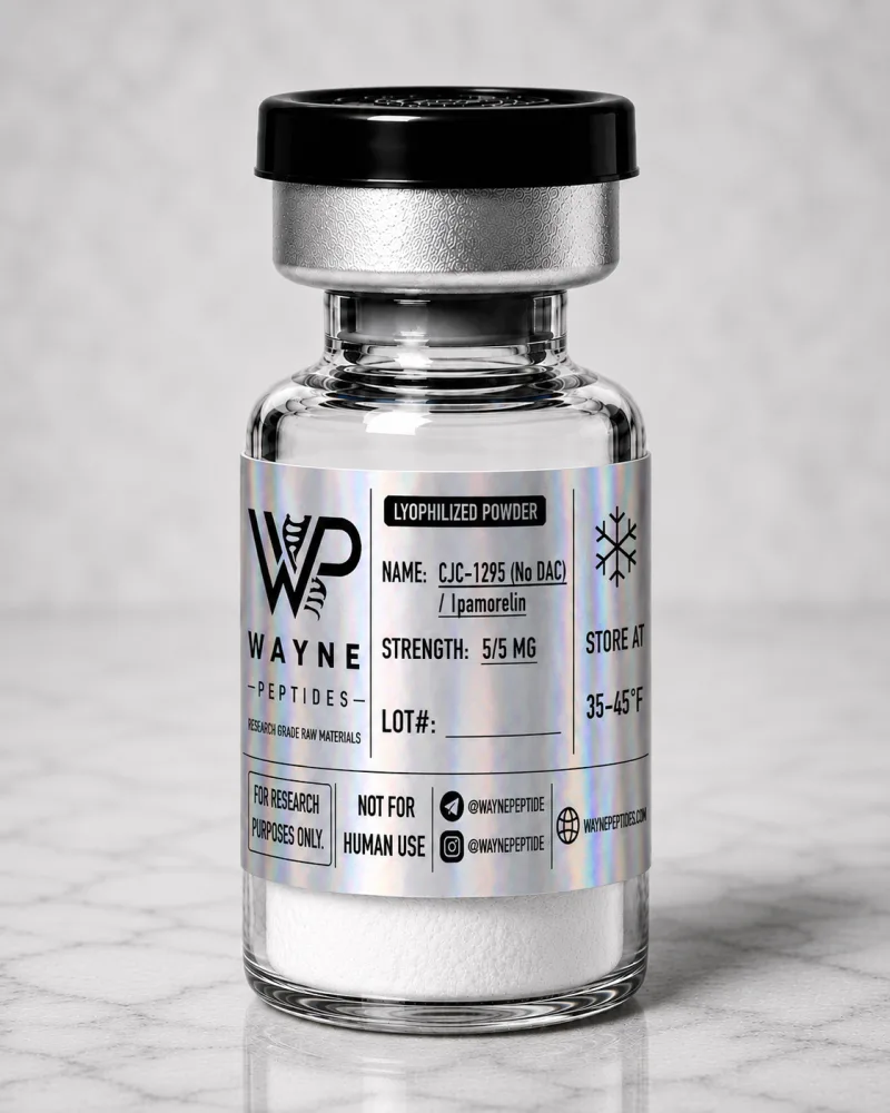 CJC-1295 (no DAC) + Ipamorelin 5mg + 5mg vial